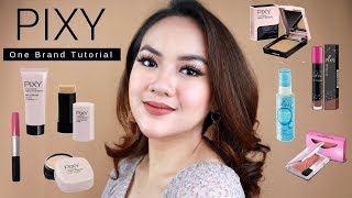 Cobain Full Coverage Base Makeup dari PIXY 4BB  PIXY ONE BRAND MAKEUP TUTORIAL [upl. by Acey7]