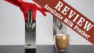 Aerolatte Milk Frother  Exclusive Review [upl. by Linetta943]