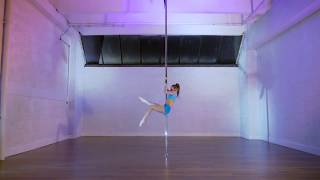 7 RingsAriana Grande Pole routine [upl. by Carla]