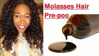 Molasses Prepoo Hair Treatment [upl. by Ayam]