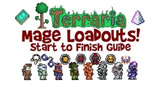 Terraria Mage Loadout Guide Magic Class Build Armor Weapons amp Accessories 13 amp 124 [upl. by Neelrahc191]