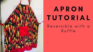 Reversible Apron Tutorial [upl. by Ailuig]