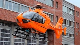 Hubschrauber Landung und Start in Wuppertal [upl. by Cheria]