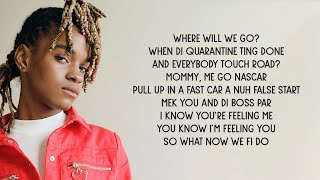 Koffee  Lockdown Lyrics [upl. by Htidirem]