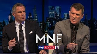 Roy Keane amp Jamie Carragher clash over their combined Liverpool 2020 and Man Utd 1999 XI  MNF [upl. by Celestyn]