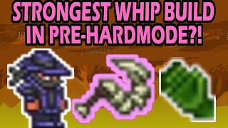 OP Whip Only Build In PreHardmode  Terraria 14 [upl. by Berlyn946]