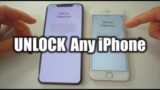 The ONLY Way To Unlock Any iPhone From Any Carrier ● [upl. by Gean]