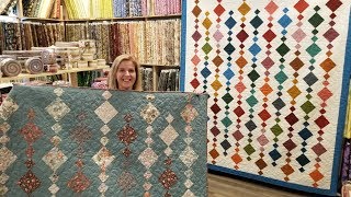 MADE MY OWN PATTERN Donnas FREE BEADS Quilt [upl. by Hogue]