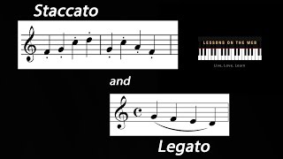 Staccato and Legato What they Look Like and How to Play Them [upl. by Verras562]