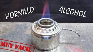 HORNILLO DE ALCOHOL y ALGODÓN CASERO quotmuy Facilquot [upl. by Naitsirhc656]