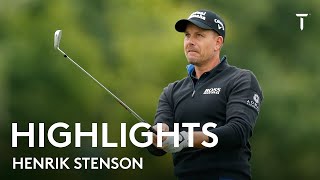 Henrik Stenson Round 1 Highlights  2021 DD Real Czech Masters [upl. by Eiramadnil]