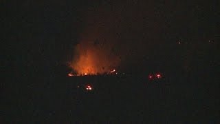 Fire at Isleta Pueblo [upl. by Jaddan]