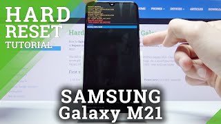 Hard Reset SAMSUNG Galaxy M21 – Wipe Data  Bypass Screen Lock [upl. by Johannes]