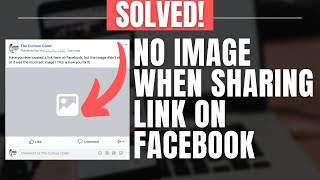 Fixed Image Not Showing or Incorrect When Sharing URL on Facebook [upl. by Ahrens]