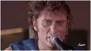 Johnny Hallyday Medley Live Parc Des Princes 1993 HD [upl. by Ecinrahs]