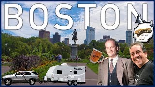 Boston Providence and the Plymouth Rock How to Visit with an RV  Traveling Robert [upl. by Compton]