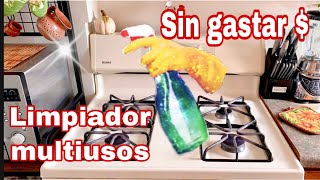 COMO HACER LIMPIADOR CASERO MULTIUSOS CON 2 INGREDIENTES [upl. by Naitsabes]