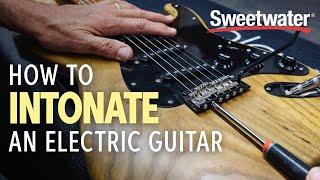 How to Intonate an Electric Guitar [upl. by Prince]