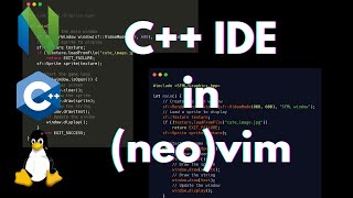 C IDE experience in Neovim [upl. by Nenad]