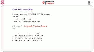 M13 Hotelling T2 Test and MANOVA using R [upl. by Nette925]