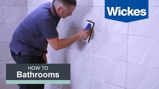 How to Grout Tiles with Wickes [upl. by Forta]