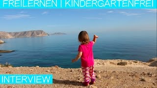 Freilernen und Kindergartenfrei  FreilernerWG  Wunderbares Interview mit Christin [upl. by Janith]