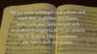 Brahms German Requiem pronunciation guide [upl. by Marlene]