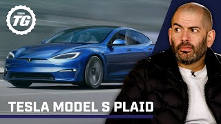 Chris Harris on Tesla Model S Plaid 060 in under 2 seconds  Top Gear [upl. by Rosette590]