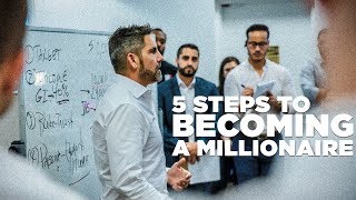 5 Steps to Becoming a Millionaire  Grant Cardone Trains His Sales Team LIVE [upl. by Rento]