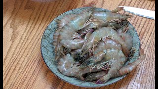 How To Devein Prawns Keeping the Shell on  Youtube [upl. by Silliw]