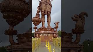 Hanuman Statue  Statue of Union  SugarLand  Texas statueofunity houston usa [upl. by Llet]