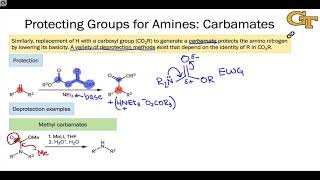 2605 Protecting Groups for Amines Carbamates [upl. by Bettzel171]