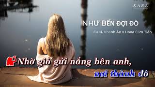 Karaoke Như Bến Đợi Đò  Tone Nam  Nữ Beat Chuẩn [upl. by Lleznov933]