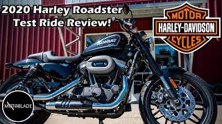 2020 Harley Davidson Roadster  Test Ride Review [upl. by Yelrebmik]