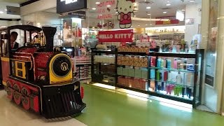 Train Ride Inside Eastwood Mall [upl. by Anayeek540]