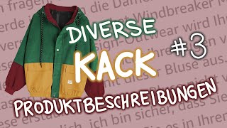 Diverse Kack Produktbeschreibungen 3 [upl. by Assille]