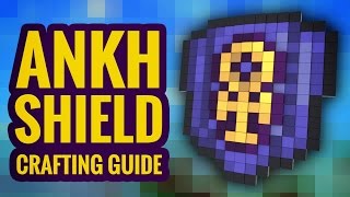 Ankh Shield Crafting Guide  Terraria [upl. by Ayanaj422]