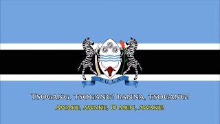 National Anthem of Botswana SetswanaEnglish [upl. by Tala]