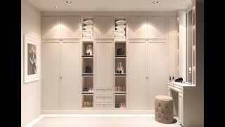 Fitted Wardrobes Ideas  Dressing Room Designs UK [upl. by Yesoj]