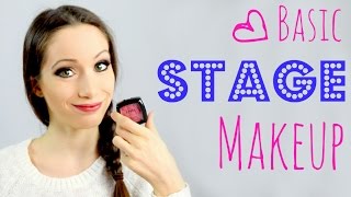 Basic Stage Makeup Tutorial [upl. by Scarlet]