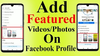 how to add featured videos and photos on facebook profilehow to share video and photo story on fb [upl. by Alrick]