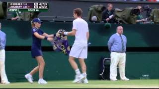 JMcEnroe on Roger Federers magical footwork [upl. by Swanhilda]