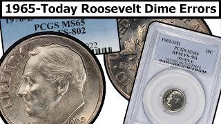 Clad Roosevelt Dime Errors amp Varieties Complete Guide  Values amp Clear Explanation [upl. by Broderick787]