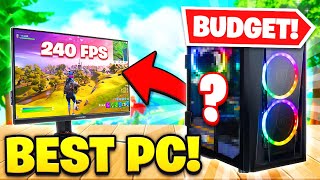 The BEST BUDGET Gaming PC To Buy For Fortnite HIGH FPS  Fortnite Tips amp Tricks [upl. by Fillbert]