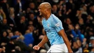 VINCENT KOMPANY Goal vs Leicester city [upl. by Jaymee696]