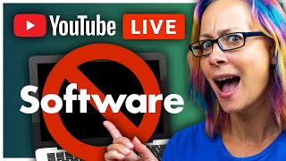 How to Go Live on YouTube from a Computer Without Software [upl. by Munmro]