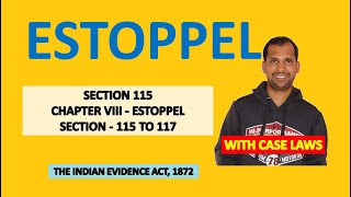 Estoppel  Section 115 of Indian Evidence Act  Law of Evidence [upl. by Nyltiac]