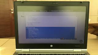 HP Elitebook 8470p Bios Boot [upl. by Pontias359]