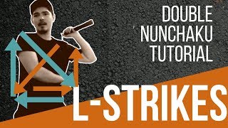 Double Nunchaku ESSENTIALS Tutorial  Rock the L Strikes Beginner Nunchuck Lesson [upl. by Fagan]