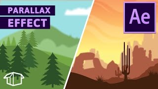 Landscape Game Parallax Effect Tutorial  After Effects [upl. by Elane346]